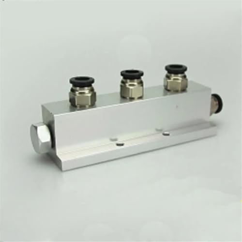 Collecteur d'air 8mm séparateur de bloc pneumatique 3 voies en T