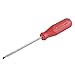 Urrea 9616R 6-Inch Round Shank Red Handle Screwdriver, 1/4-Inch