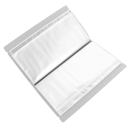 FONDOTIN Álbum de Almacenamiento para Postales y Entradas Coleccionables Material PP Premium Transparente Organizador para Tarjetas y Recuerdos para Fans y Regalos