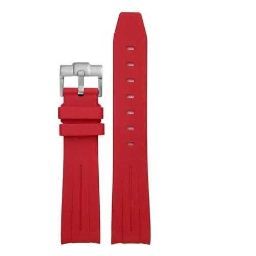 [[ł] J[uGh 19mm 20mm 21mm 22mm o[ FKM EHb`oh bNX Tu}[i fCgi GMT \tgtbfVREHb`XgbvΉ(Red,20MM_GOLDEN BUCKLE)