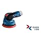 Bosch Professional 12V System Akku Exzenterschleifer GEX 12V-125 (inkl. Schleifteller (125mm), 1x Schleifpapier, Staubbeutel, L-BOXX, ohne Akku/ Ladegerät)