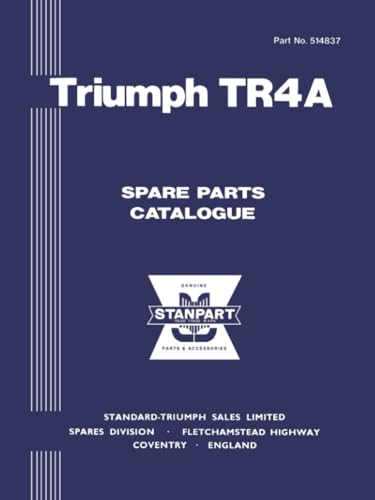 Triumph TR4A Spare Parts Catalogue