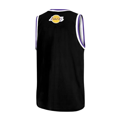 Image of Ultra Game Men's NBA Official Super Soft Sleeveless Tank Top Muscle T-Shirt - Black