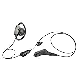 Maxtop AEH2000-M9 D-Sharp Earhanger Earphone for Motorola XPR-6500 XPR-6550 XPR-6580 XPR-7350 XPR-7380 APX-4000