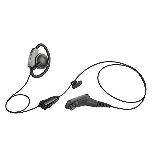 Arrowmax AEH2000-M9 Earhook Headset Earpiece with Mic Compatible with Motorola Radios APX 8000 APX 7000 APX 4000 XPR 7350e XPR 7550 XPR 7580e APX6000 APX8000 XPR7550 XPR7550e APX 6000 XPR 7550e
