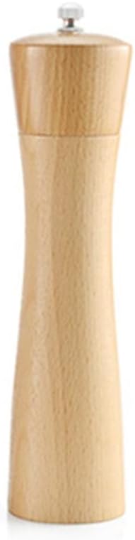 Kitchen Solid Wood Pepper Mill Manual Salt and Peper Grinder with Ceramic Grinding Spice Seasonings BBQ and Mills