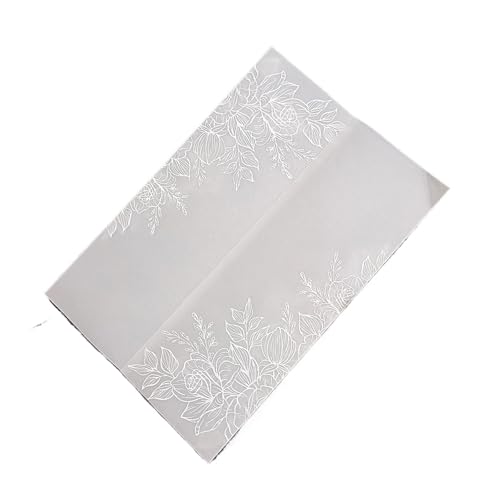 Invitation mariage transparente pour éviter les impressions ternes kit complet
