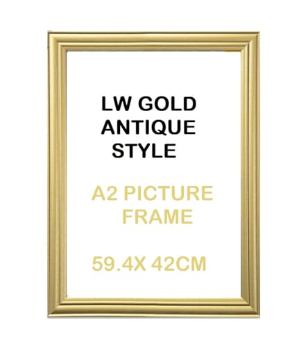 OPFR A2 lw Gold Antique style Picture,Poster Frame A2 Size,59.4x42cm