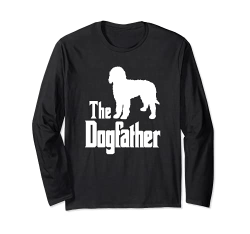 The Dogfather - funny dog gift, funny Labradoodle Long Sleeve T-Shirt, Black