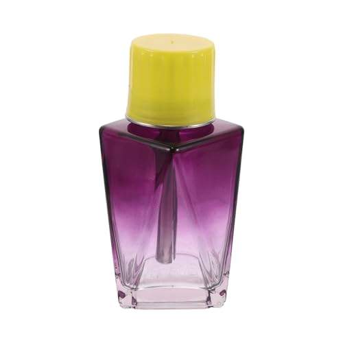 Flacon dissolvant pression en verre doseur anti-gaspillage