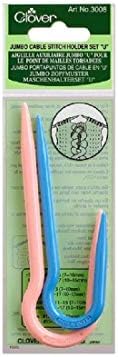 Clover Jumbo Cable Stitch Holders U image 3