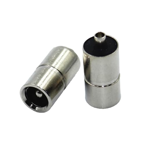 Conector CC 5.5x2.1mm para solucionar cortes de energía en routers y luces, pack de 10
