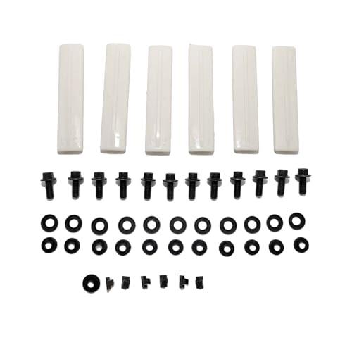 Roof Rack Removal Delete Kit Cover Clips 7559635020A0 x 6 9011908C47 x12 Fit for Toyota FJ Land Cruiser Roof Rack Kit Replac 2007-2014