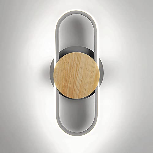 Lámpara de pared LED moderna con diseño de anillo y apliques decorativos para iluminación de hogar 2