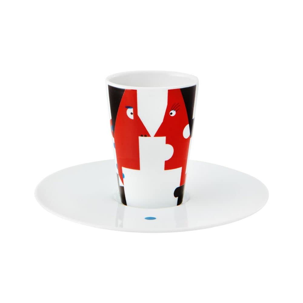 Vista AlegreEscape Goat Espresso Cup and Saucer X