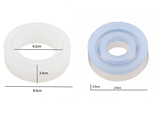 Ynuth 1 Set Stampo in Silicone Anello e Bracciale
