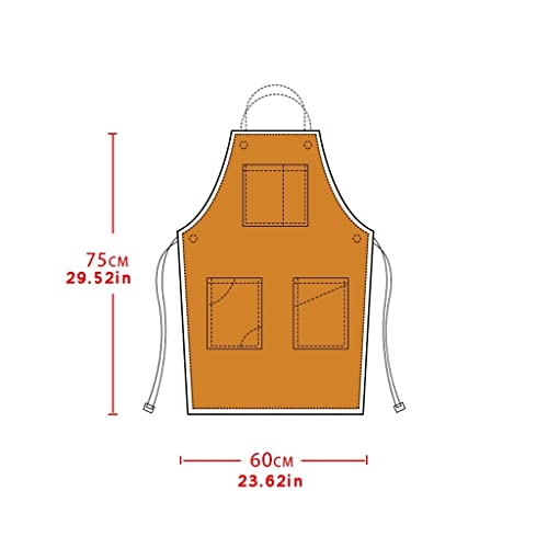 Tablier de cuisson résistant Color E avec poches de travail