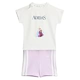 adidas Bimba 0-24 DISNEY FROZEN T-SHIRT SET, white/dark blue, 2-3 Years