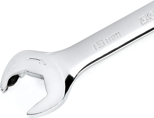 GearWrench 85597 Open End Ratcheting Metric Wrench Set, 12 Piece