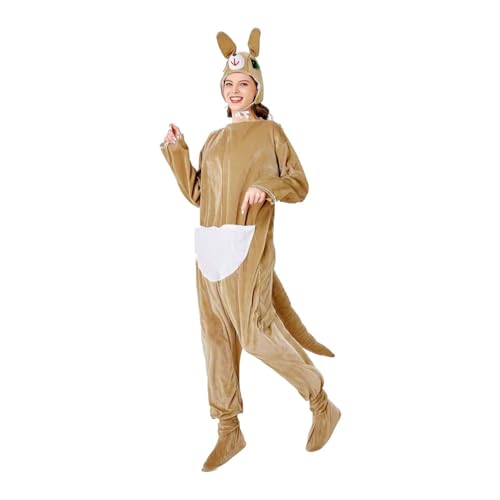 LRXFPIYF Disfraz de Reutilizable para Adultos, Mono de Halloween para actuaciones en, S