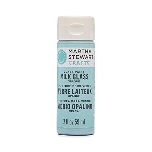 MARTHA STEWART Opaque Milk Glass Azurite, 2 oz Paint