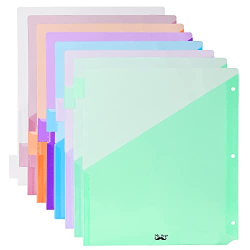 Mr. Pen- Binder Dividers with Pockets and Tabs, 8 Pack, Pocket Dividers for 3 Ring Binder with Tabs, Binder Dividers with Pockets, Dividers with Pockets, Binder Divider, Plastic Dividers with Pockets 1 Mr-Pen-Binder-Dividers-with-Pockets-and-Tabs-8-Pack-Pocket-Dividers-for-3-Ring-Binder-with-Tabs-Binder-Dividers-with-Pockets-Dividers-with-Pockets-Binder-Divider-Plastic-Dividers-with-Pockets