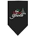 Mirage Pet Products Tis The Season to Sparkle Rhinestone Bandana Black Large