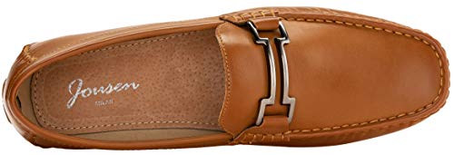 Image of Jousen Men's Penny Loafers Casual Driving Slip On Shoes | Rubber Outsole Soft Lightweight Moccasins Daily Business Wedding Office Travel Boat