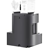 Waste Ink Pad Replacement with Reset Software Compatible Replacement for Epson Ecotank ET-2850 ET-2760 ET-2750 ET-2700 ET2850 ET2760 2850 Printer, Maintenance Box with Waste Ink Pad Zeroing Software