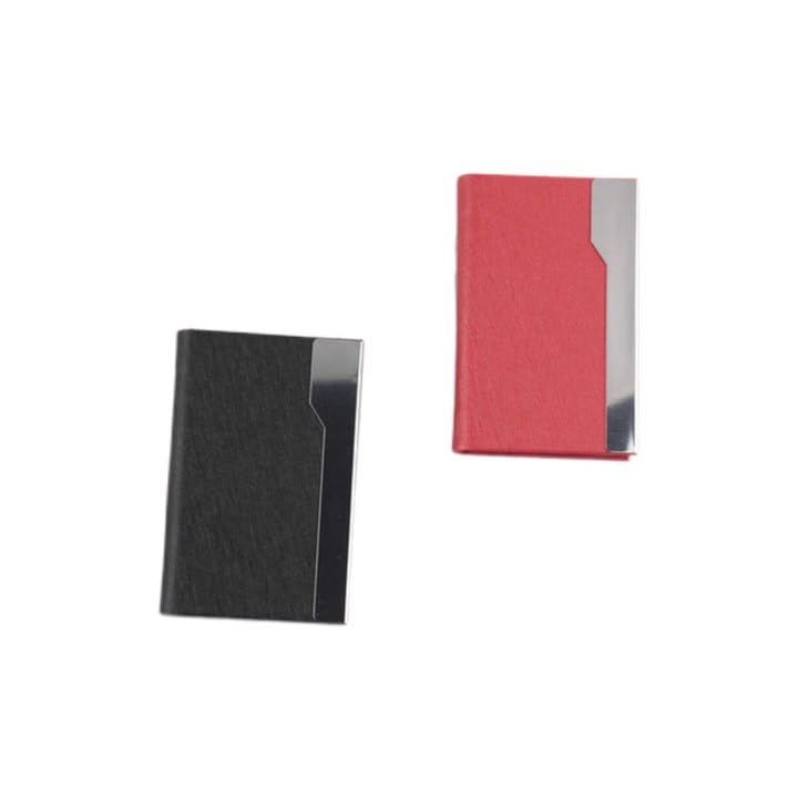 Business Card Holder, Multiple Card Slots, Can Hold 15-20 Cards, Ultra-Thin Metal Wallet, Can Be Used as a Gift3