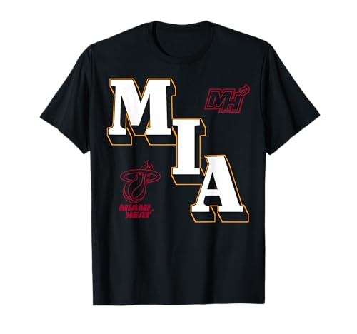 NBA - Miami Heat Angled Logo T-Shirt