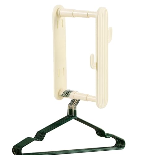 Soporte multifuncional ajustable para colgar en la pared, estante telescópico de 6.7 pulgadas, organizador de secado sin perforaciones, almacenamiento resistente para perchas de ropa, toallas, clips