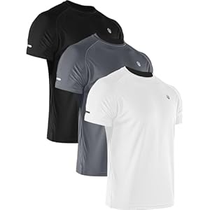NELEUS Men’s Dry Fit Mesh Athletic Shirts