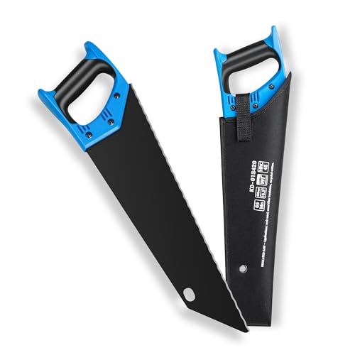 MINOVA Insulation Hand Saw, 16 Inch Steel Blade Wavy Teeth Serrated Sharp Utility Tool, Insulation Saw for Cutting Wood Fiber Board, Foam, Mineral Wool, Styrofoam Rockwool