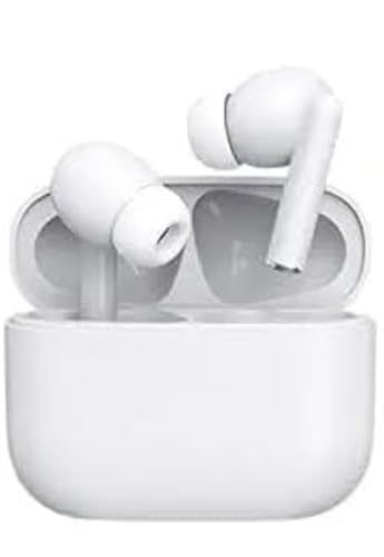 Image of Wireless Earbuds Compatible with AirPods Pro 2, Bluetooth 5.3, Hi-Res Audio, 13mm Driver, Touch Control, White