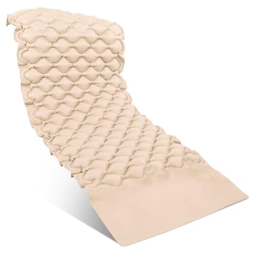 Vive Replacement Alternating Pressure Pad - Inflatable Low Air Loss Mattress Topper for Pressure Ulcer and Sore Relief Treatment - Fits Standard Hospital Bed - For Elderly, Seniors, Bedridden Patients