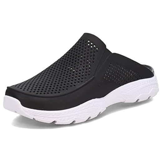 Skechers Men's Foamies Creston Ultra - Havana Clog, Black, 11