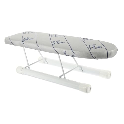 KOCKSHION Tabla De Planchar Superficie De La Mesa Alfombrilla De Planchar Alfombrilla De Prensado Mesa para Planchar Ropa Puerta Tablero De Manga Mini Tableros Plegable Junta Silver Tela