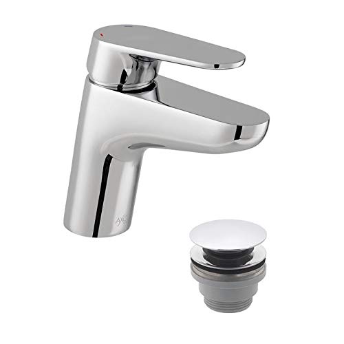 VADO AVA Mono Basin Mixer Chrome with Universal Basin Waste AX-AVA-100/CC-CP