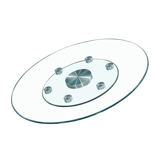 Plateau tournant de table rond à 360 degrés avec rotation silencieuse