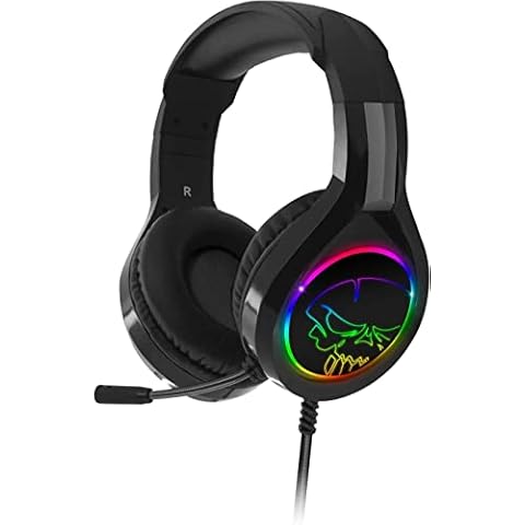 Auriculares gaming Spirit Of Gamer PRO-H8 con micrófono flexible y luz LED Rainbow RGB Cover