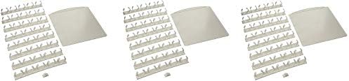 SpiceStor Organizer Spice Rack 40 Clip 10.75"D x 10.25"H (3-(Pack))