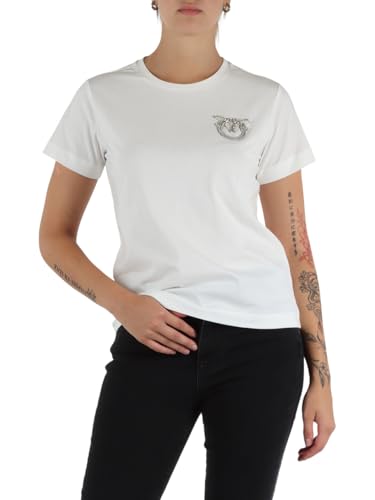 Pinko Nambrone T-Shirt Jersey Stickerei Fw25 - 3