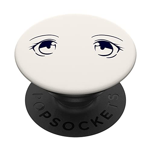 Lindo Anime Ojos Kawaii Japonés Manga Chica PopSockets PopGrip Intercambiable