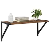 【Points forts】 Fabriquées en bois d'ingénierie pour un look sympa et une bonne tenue, ces étagères sont conçues pour un usage quotidien. Leur montage mural permet un gain de place, parfait pour n'importe quel environnement.