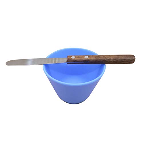 Bowl flexible de goma 2 piezas con espátulas miniatura 2