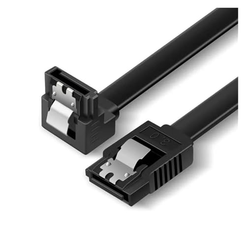 Cable de datos SATA 3.0 flexible 0.4 m ángulo recto