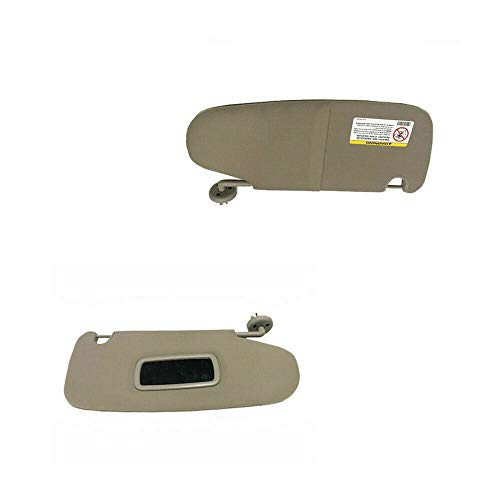 New Front Sunvisors Left & Right Side Tan Sun Visor for Dodge Ram 1500 2500 3500