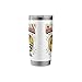 Funny Trash Panda Softball Game Day Raccoon Batter Stainless Steel Insulated Tumbler