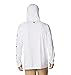 Columbia Mens PFG Terminal Tackle Long Sleeve Fishing Hoodie, White/Nightshade Logo, X-Large